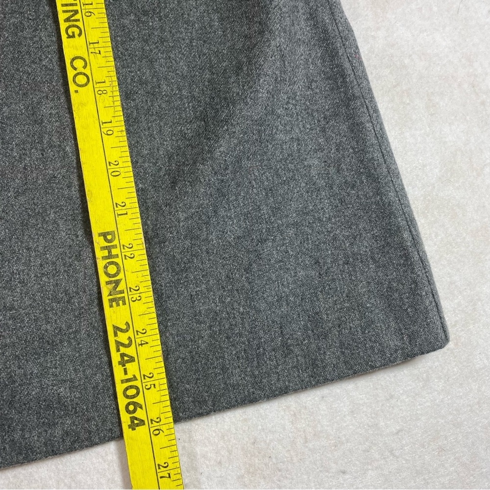 The Tog Shop Wool Skirt Full Elastic Waist Lined Sz 16 Gray A line Skirt… - Picture 8 of 9